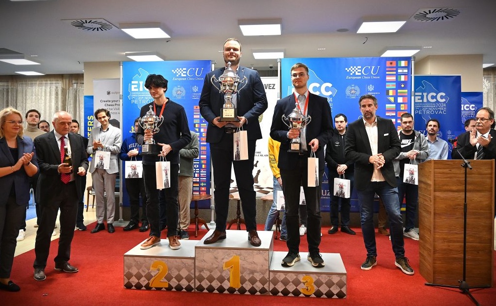 Aleksandar Indjic wins 2024 European Championship Warrior Chess Academy