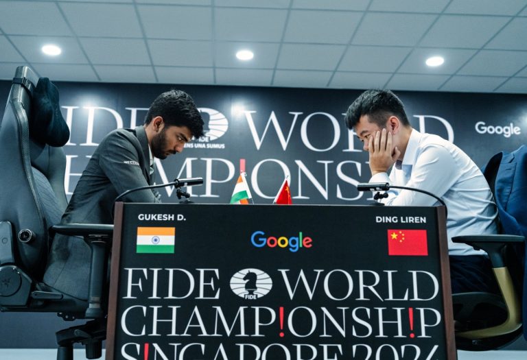 Gukesh strikes back to tie FIDE World Championship