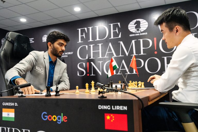 Ding Liren lets Gukesh off the hook