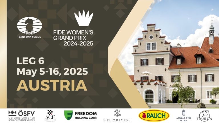 FIDE Women’s Grand Prix Heads to Austria for the Final Stage