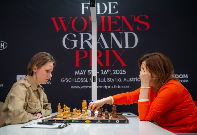 FIDE WGP Austria: Anna Muzychuk and Vaishali on Top After Round 3
