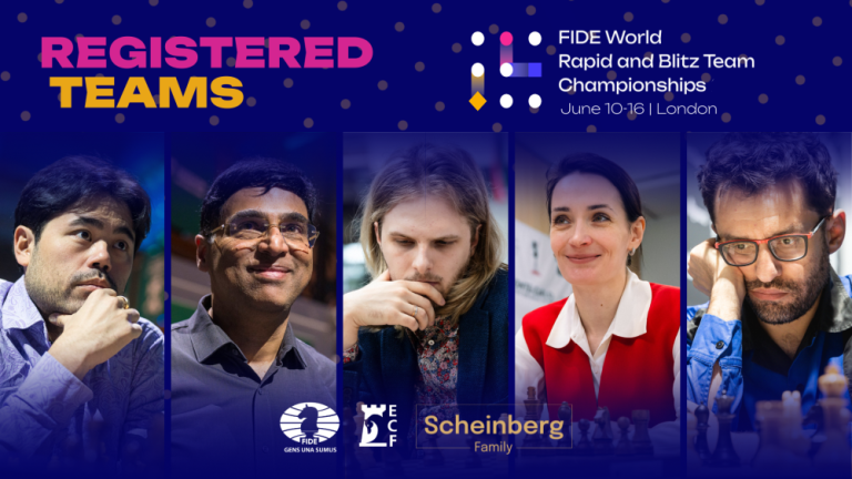 The Stage Is Set: 60 Teams Ready for the 2025 FIDE World Rapid & Blitz Team Championships in London