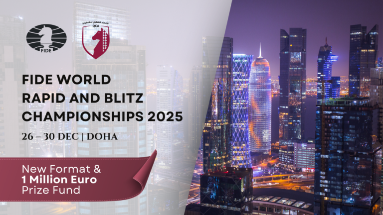 Big Changes to the 2025 World Rapid & Blitz Chess Championships