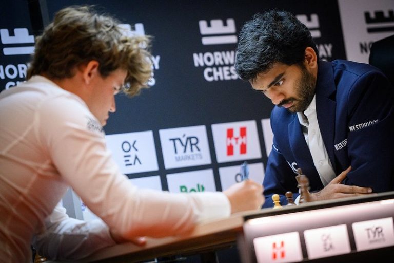 Carlsen & Nakamura Win Big on Day One of Norway Chess 2025