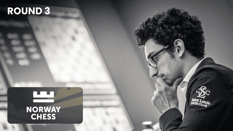 Round 3 of Norway Chess 2025: Caruana Takes the Lead