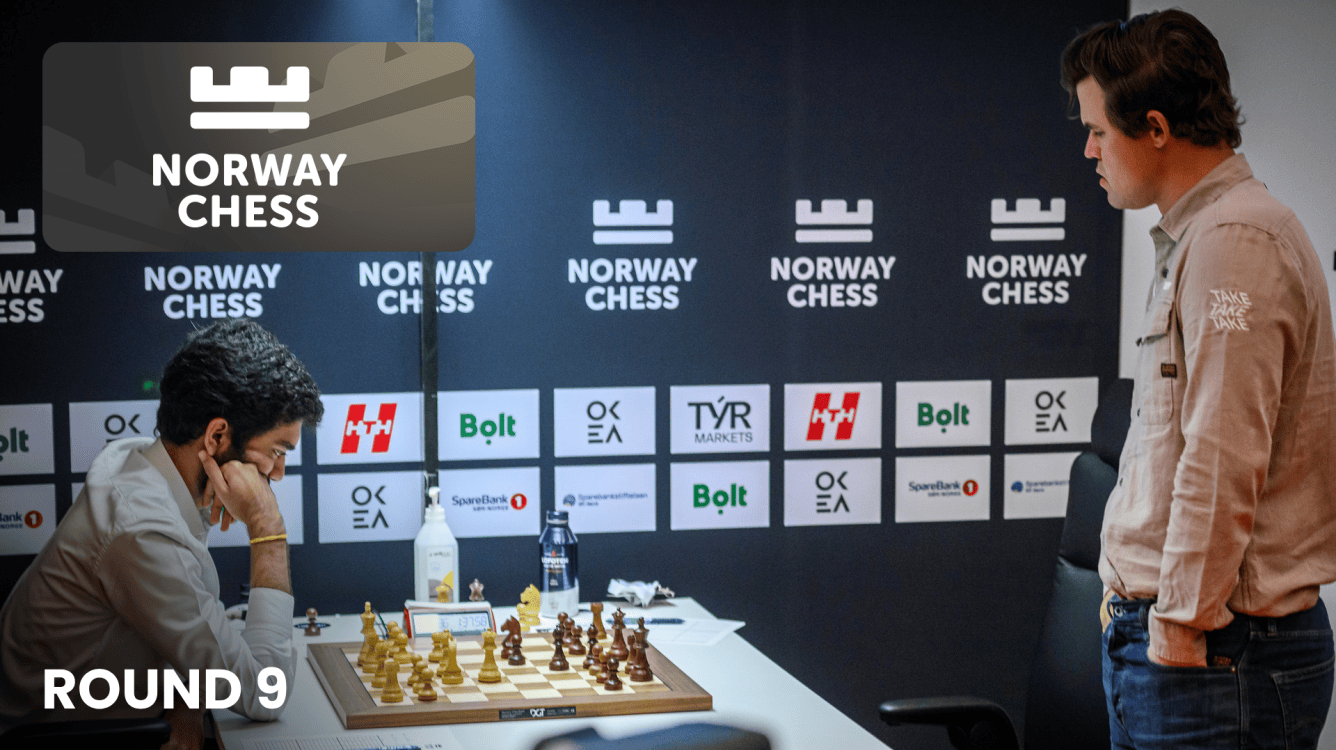 Round 9 of Norway Chess: Carlsen, Gukesh Win To Set Up Thrilling