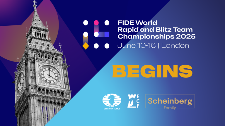Chess World Gathers in London for FIDE World Rapid & Blitz Team Championships