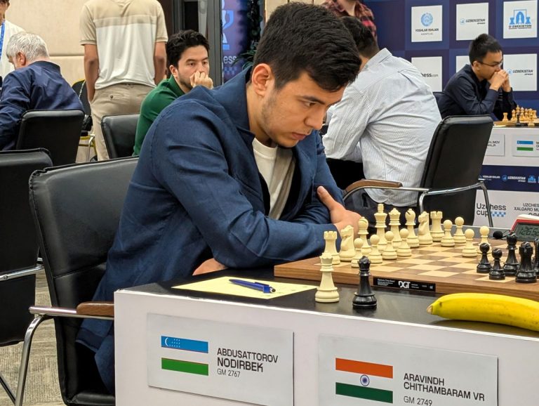 2nd UzChess Cup Round 5: Abdusattorov Takes Lead Again