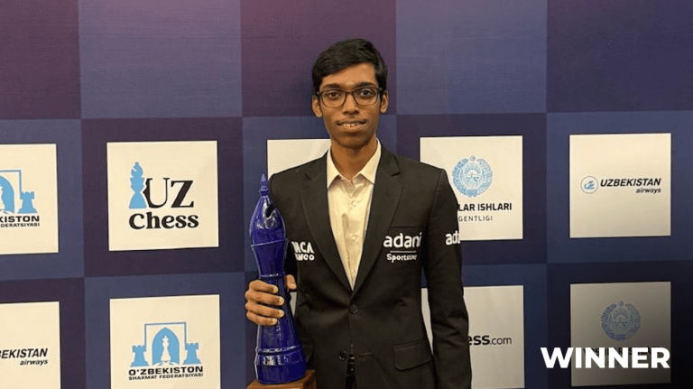 GM R Praggnanandhaa is the 2025 UzChess Cup Masters Champion!