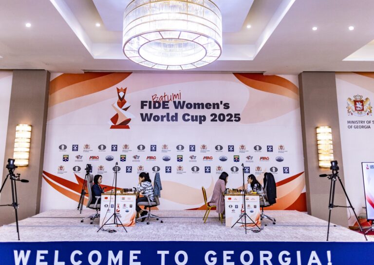 FIDE Women’s World Cup Round 6 Game 1: Two Solid Draws in the Semi-Finals