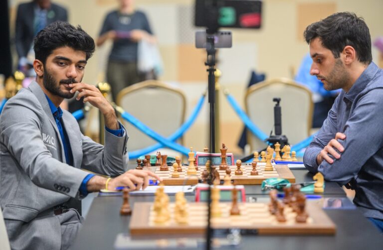 FIDE Grand Swiss 2025, Round 6: Gukesh Suffers Again as Lagno Catches Vaishali