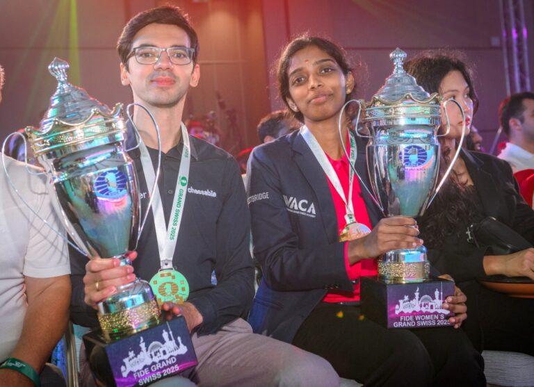 Final Round Drama at the Grand Swiss 2025: Giri Triumphs, Vaishali Makes History