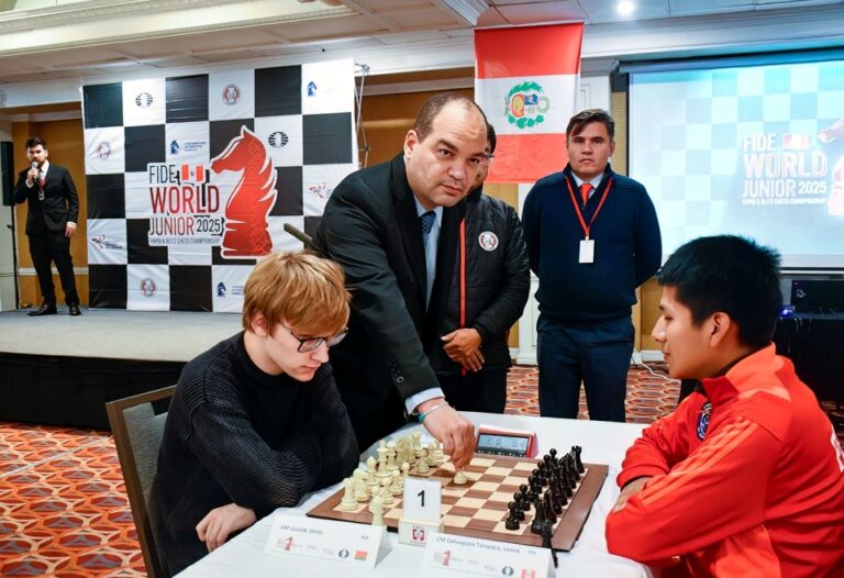 FIDE World Junior Rapid & Blitz 2025 Begins in Lima, Peru