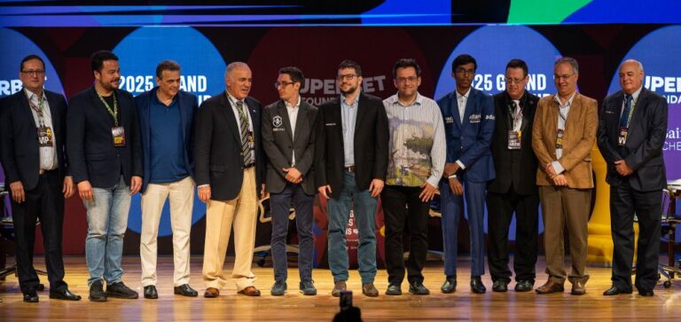 Praggnanandhaa, MVL, Caruana, and Aronian Clash at Grand Chess Tour 2025 Finals