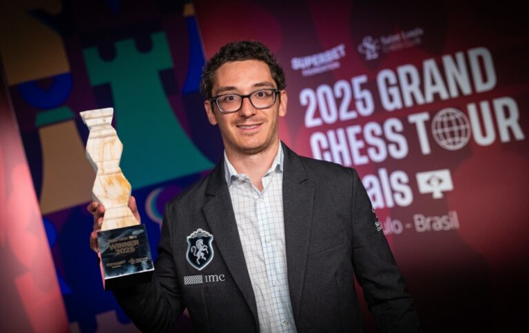 Fabiano Caruana Wins 2025 Grand Chess Tour Finals and Overall GCT Title