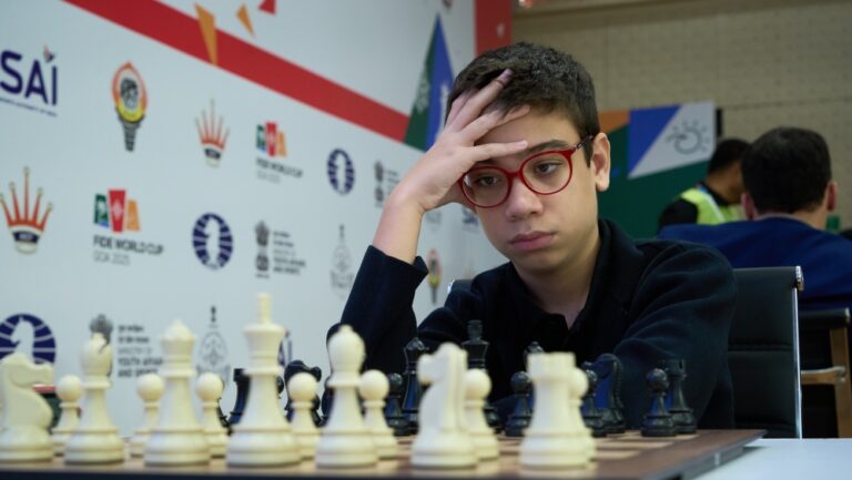 FIDE World Cup: 12-year-old IM Faustino Oro steals the show in Goa tiebreaks