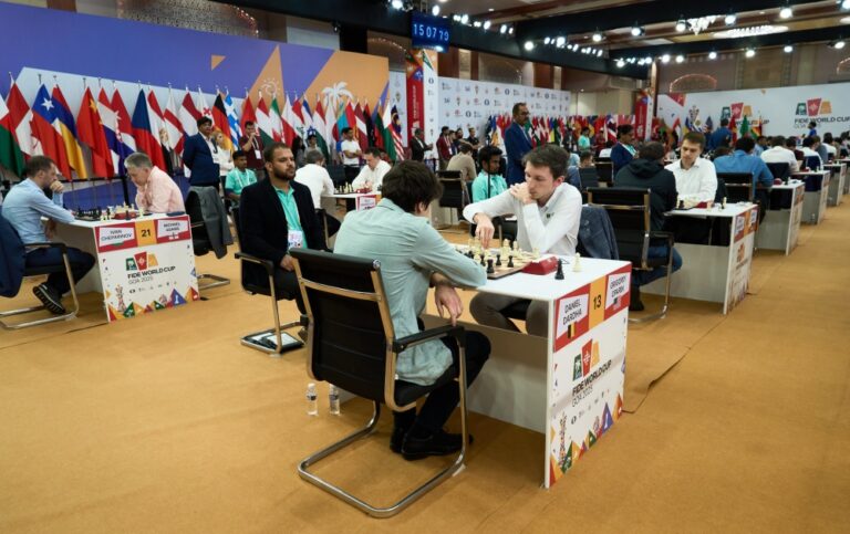 Tiebreak Drama Rocks the 2025 FIDE World Cup in Goa: Niemann and Oro Out