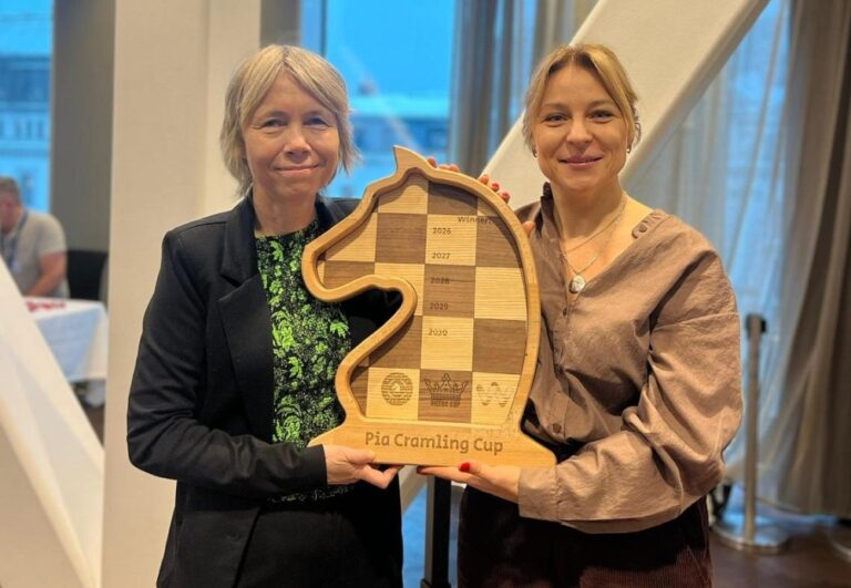 Inaugural Pia Cramling Cup and DGT Board Operator Seminar Held in Stockholm