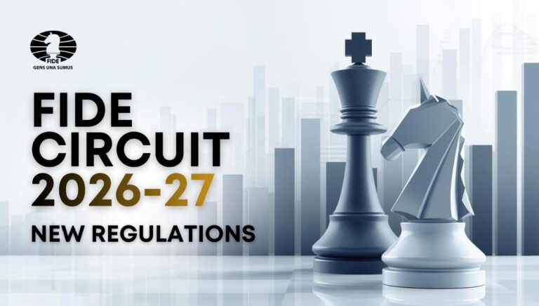 FIDE introduces updated Circuit format for 2026–2027