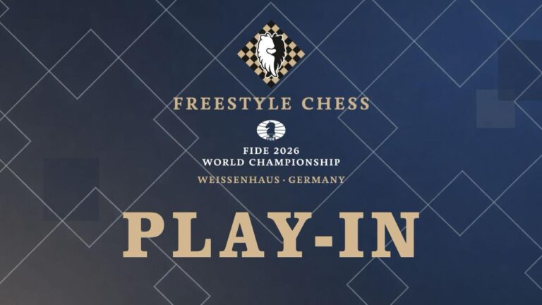 FIDE Freestyle Chess World Championship Play-In Begins This Week