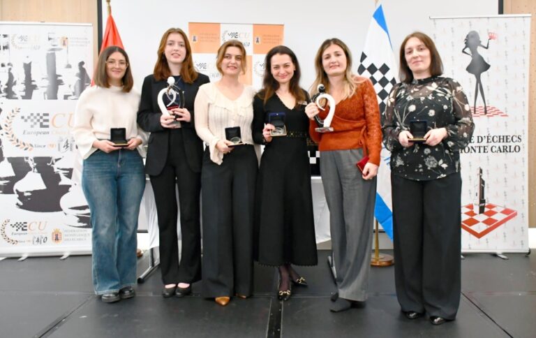 European Women’s Rapid & Blitz Championship 2025: Batsiashvili and Roebers shine in Monte Carlo