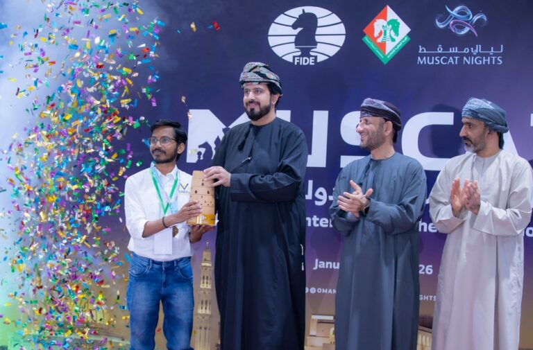 Winners Crowned at Muscat Nights International Chess Championship 2026