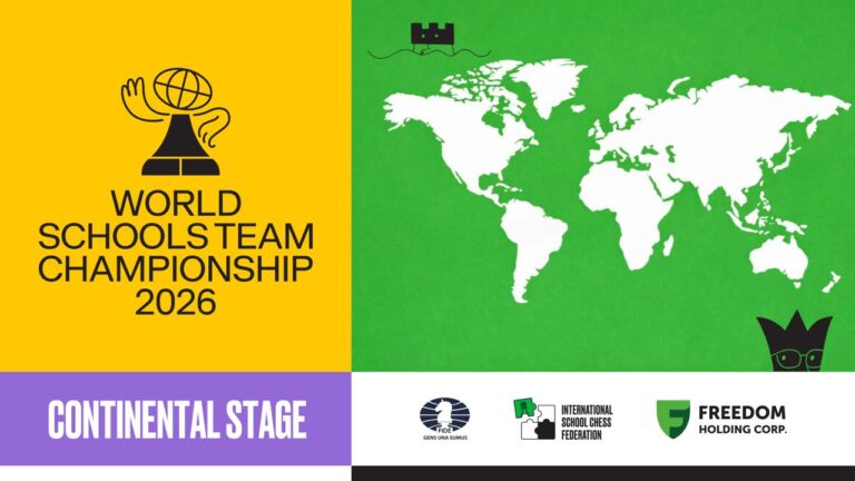 New Format for the 2026 World Schools Team Championship