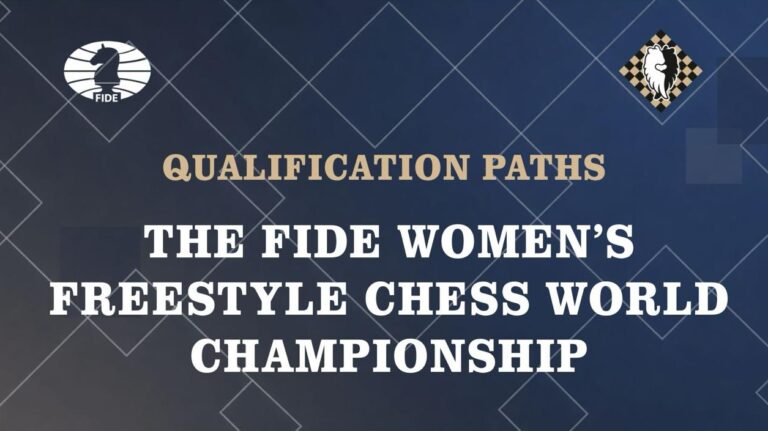 Qualification Paths for the FIDE Women’s Freestyle Chess World Championship 2026
