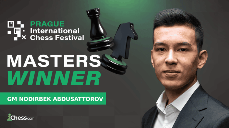 Abdusattorov Wins Second Prague Chess Festival Title