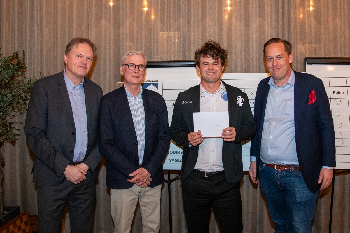Magnus Carlsen Wins TePe Sigeman 2026 After Dramatic Tiebreaker