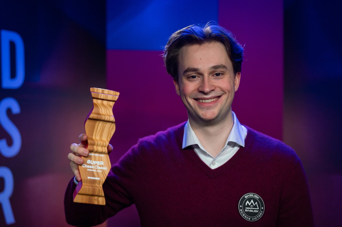 Vincent Keymer Wins Super Chess Classic Romania 2026