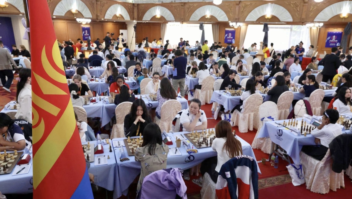 Mongolia Hosts Asian Chess Championship for the First Time