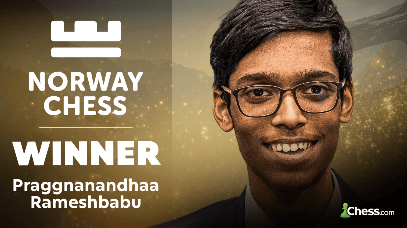 Praggnanandhaa Wins Norway Chess 2026 With Incredible Four-Game Winning Streak