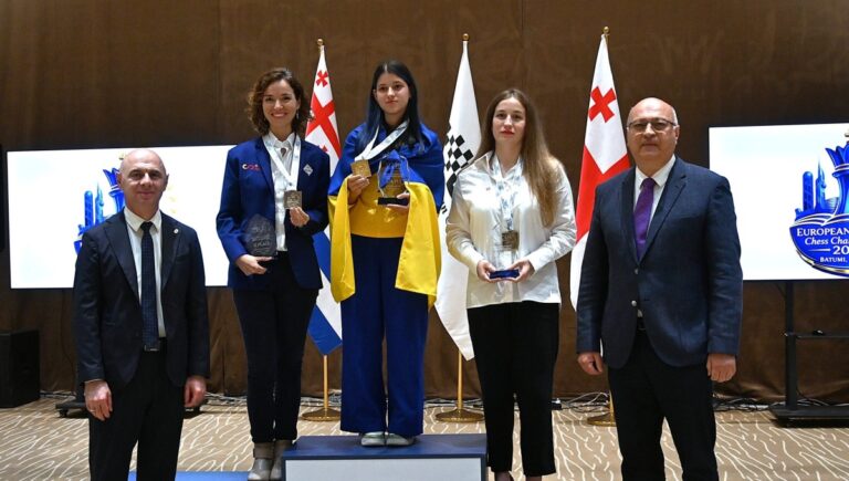 Anastasiia Hnatyshyn Wins European Women’s Chess Championship 2026