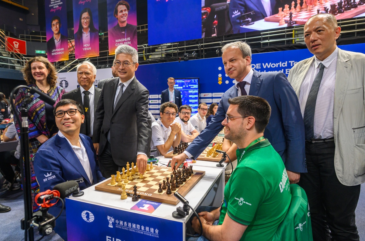 Hong Kong Makes Chess History as FIDE World Team Rapid and Blitz Championships Begin