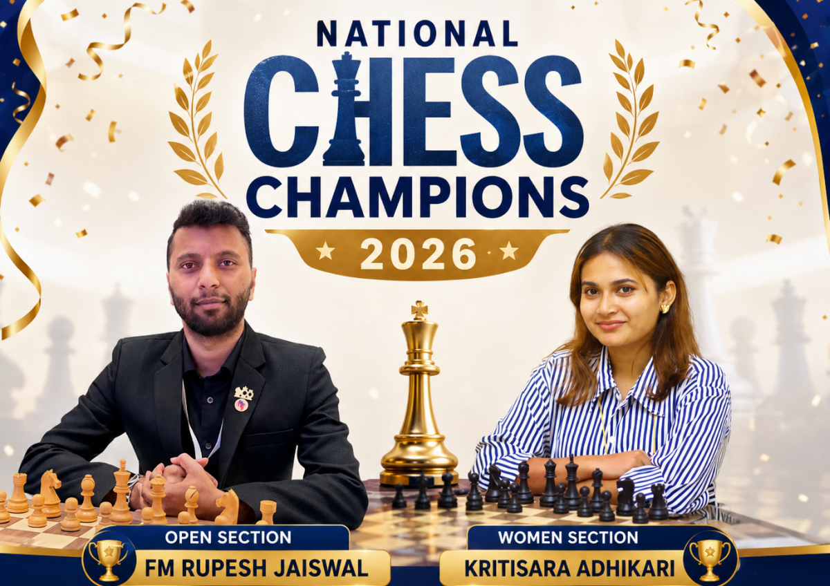 Nepal Championship 2026: Rupesh Jaiswal and Kritisara Adhikari Become National Champions