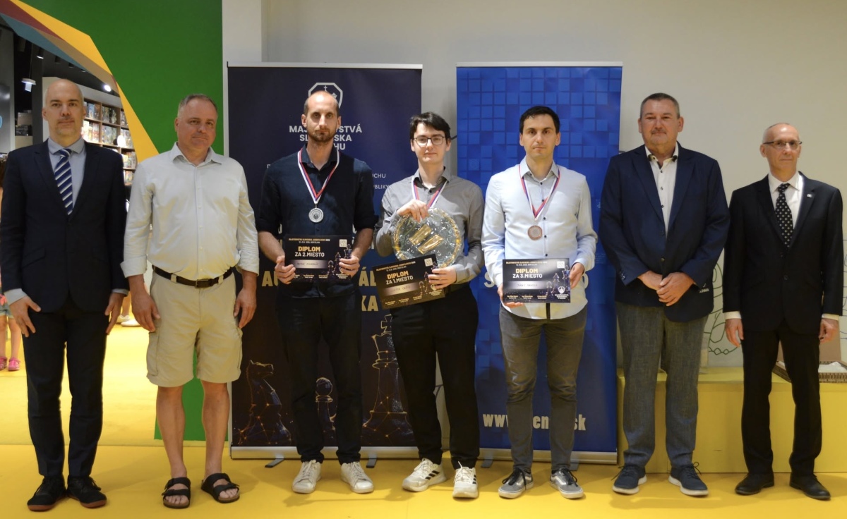 Viktor Gažík and Zuzana Hagarová Win Slovak Chess Championship 2026