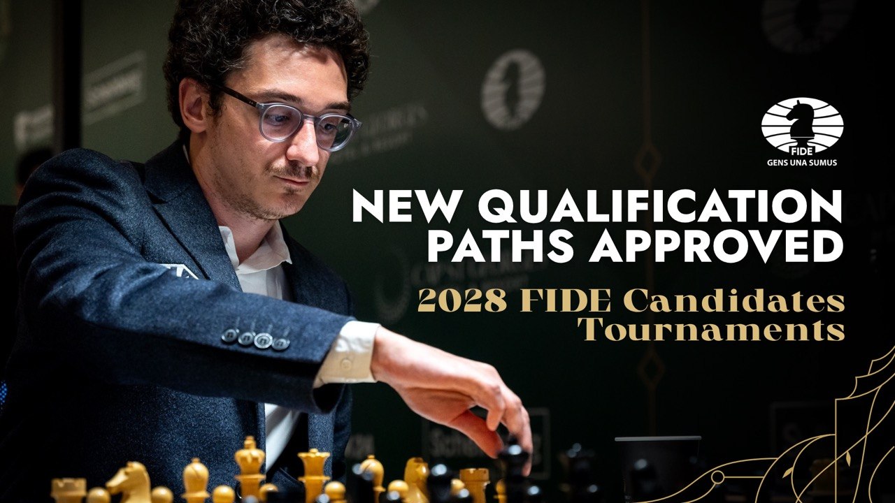 FIDE Approves New Qualification System for the 2028 Candidates Tournaments